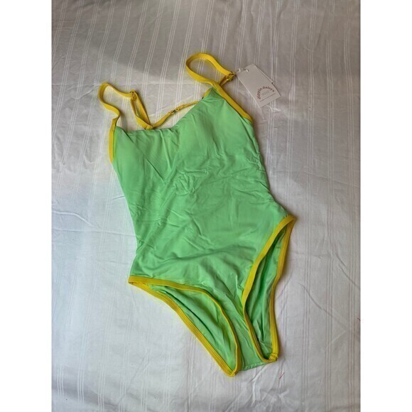 Dippin Daisys Neon Green One Piece Size XS‎ RefN04 - Picture 4 of 9